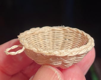 Miniature Winnowing Basket 1/12 Scale