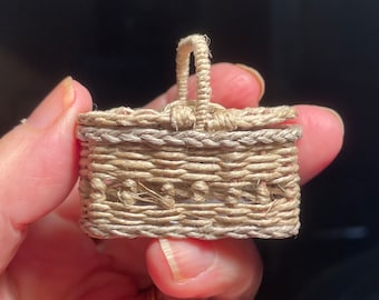 Miniature Picnic Basket