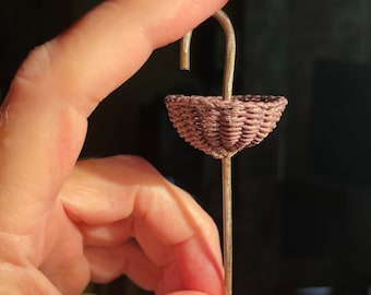 Miniature Berry Picking Foraging Basket