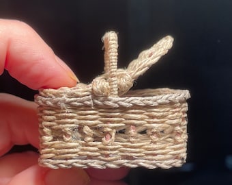 Miniature Picnic Basket
