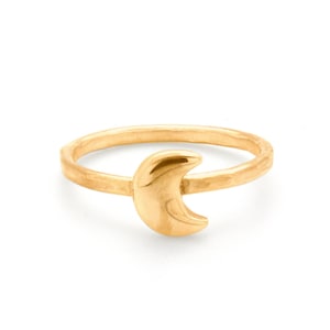 Moon Stacking Ring | Gold