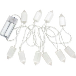 Love Lights ~ Selenite Crystal Holiday String Lights