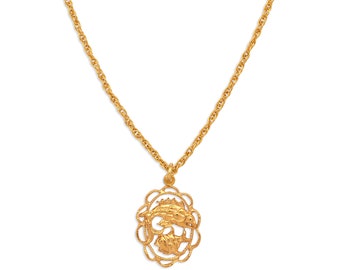 Zodiac Charm Necklace | Pisces