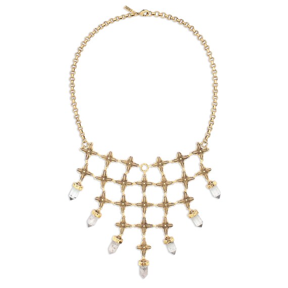 Crystal Bib Necklace