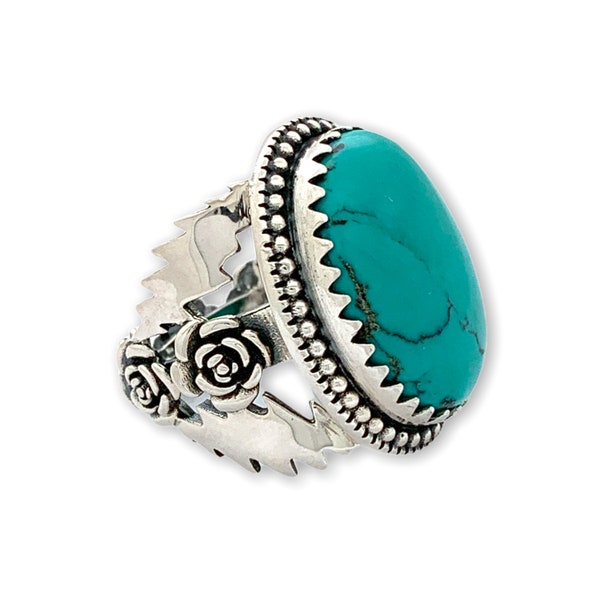 Grateful Dead ~ Rock My Soul Turquoise Statement Ring