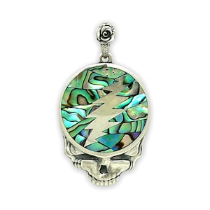 Steal Your Face Pendant | Abalone
