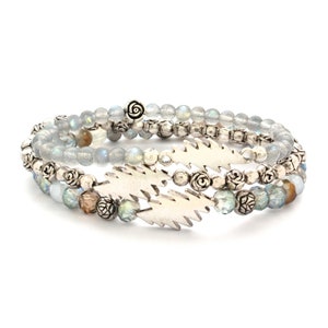 Grateful Dead Winterland Bracelet Set | Silver