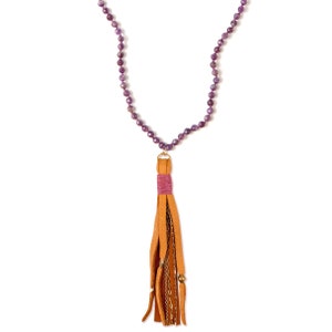 High Sierra Beaded Tassel Necklace