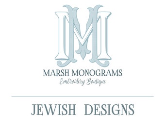 Jewish Design Selections ~ for display only