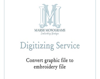 Embroidery Digitizing Service: Convert Graphic File