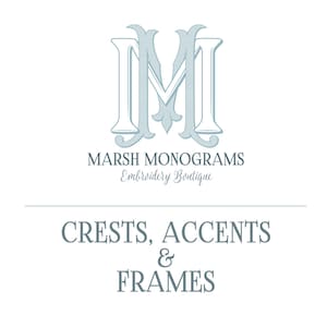 Crests, Accents, and Frames Selections ~ for display only
