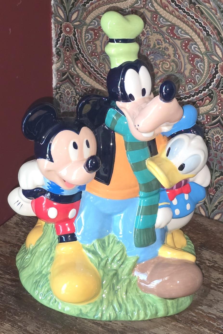 アメリカ購入グーフィー　クッキージャー　ディズニー　ヴィンテージ アンティーク グーフィー クッキージャー （ディズニー ヴィンテージ