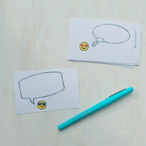 Printable Lunchbox Notes- Back to School Lunch, Instant Digital Download,Emoji Cards,Kids Lunch Notes, Lunchbox Notes Printable image 2
