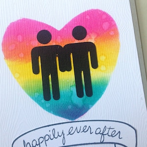 Same Sex Wedding Card- Gay Wedding Card // Funny Wedding Card // LGBT Wedding // Custom Wedding Card // Gay Wedding Invitation // Love Card