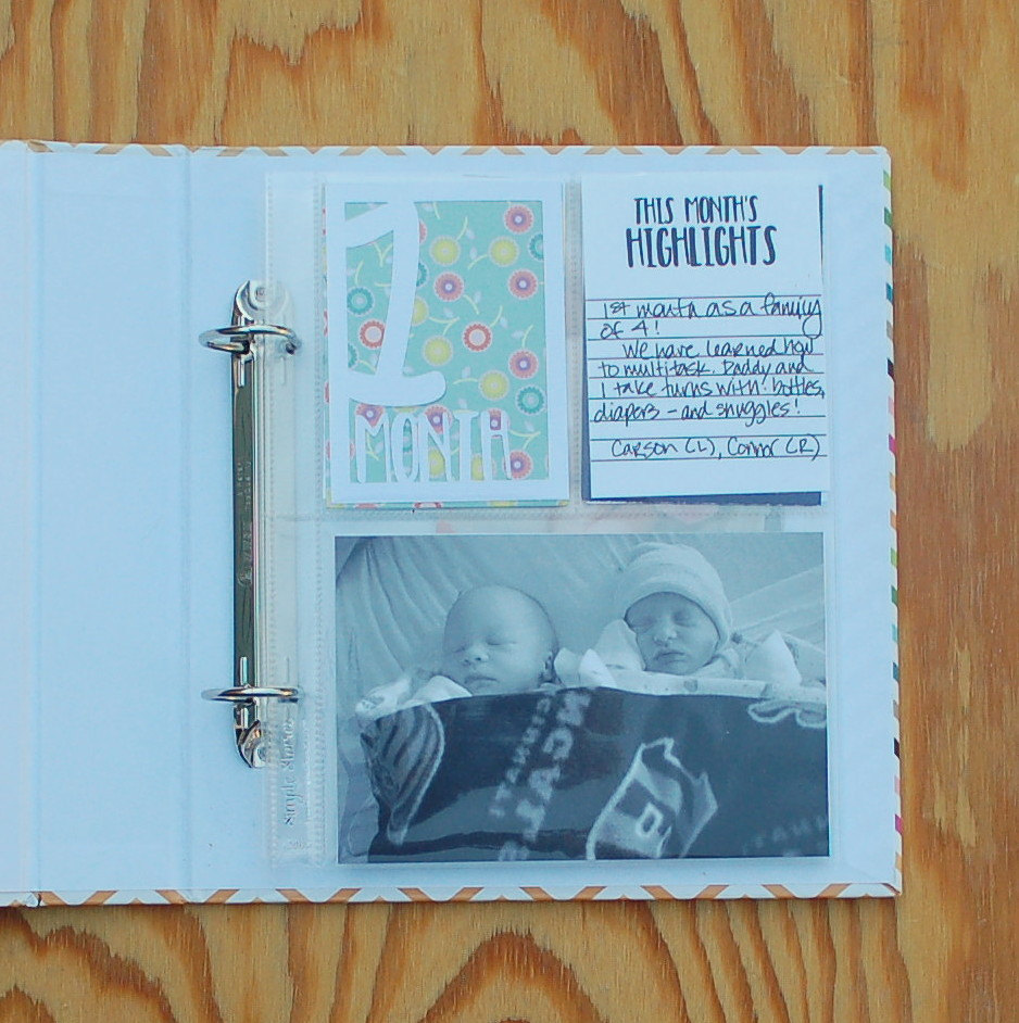Personalized Baby Gift Baby Album Handmade Custom Scrapbook Etsy