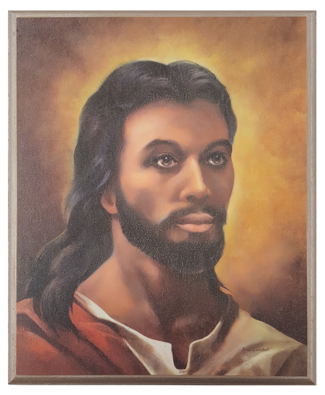 Christian Art Vintage 8x10 African American Religious Art Etsy