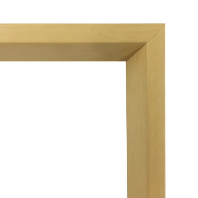 Contemporary Blonde Wood Picture Frame Sizes 4x6 5x7 8x8 Etsy