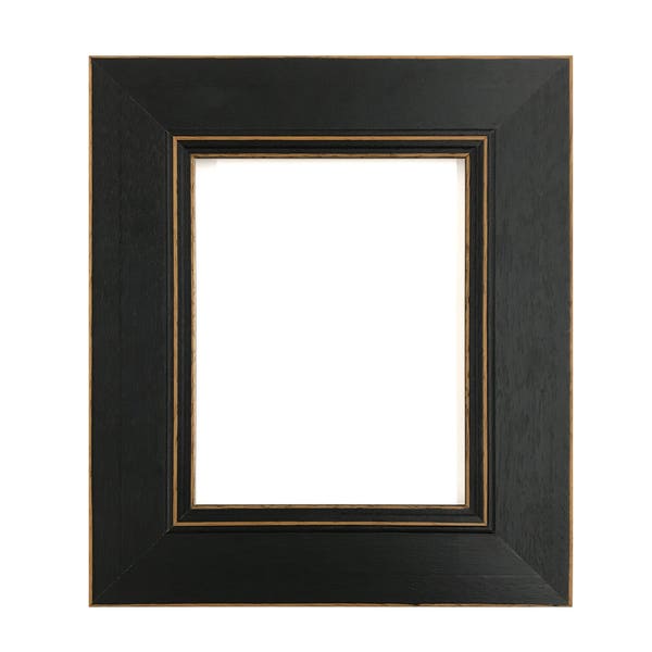 Rustic Distressed Black Wood Picture Frame size 4x6 5x7 8x8  8x10 11x14 16x20 20x24 24x30 24x36 custom sizes small to large