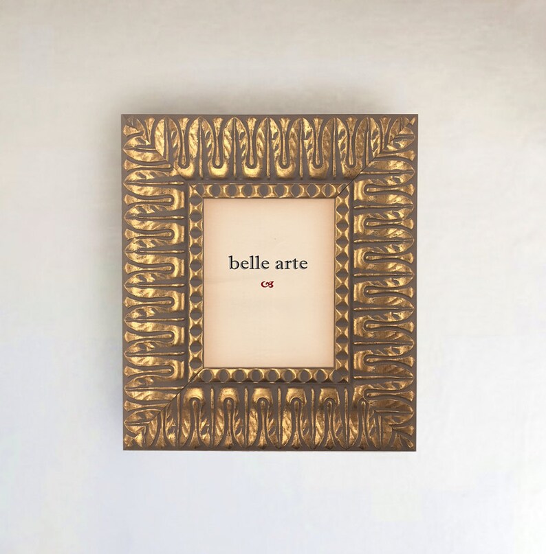 Art Deco Gold Ornate Picture Frame 8x8 8x10 11x14 12x16 Etsy