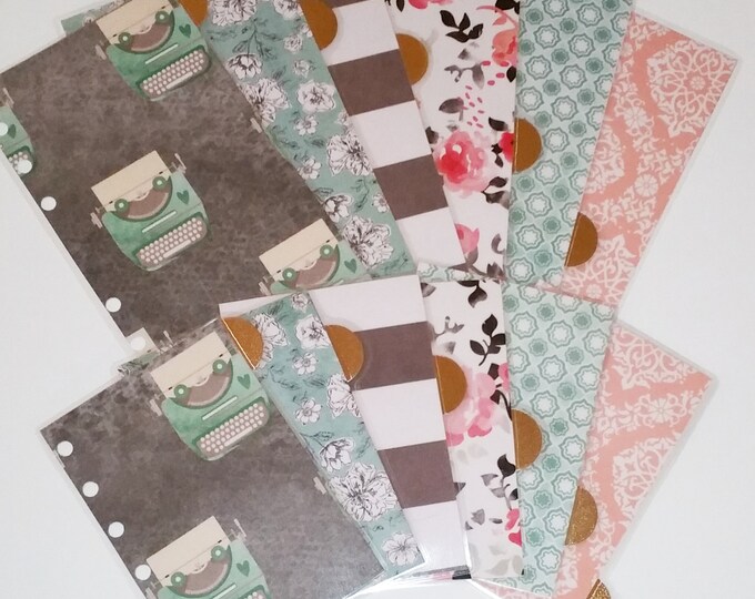 Planner Dividers With Gold Tabs Laminated for Personal Etsy