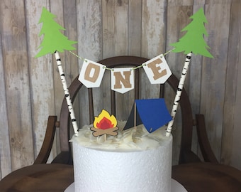 Camping Themed Cake Decorations : Camping Themed Birthday Cake Roo 233s Learn To Rv / Mix the boxed cake mix according to instructions on the box.