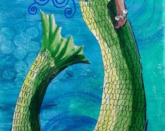 SEA SIREN - Mermaid Artwork