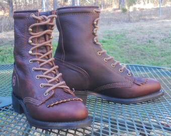 double h lacer work boots