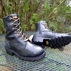 Carolina logger hotsell boots black