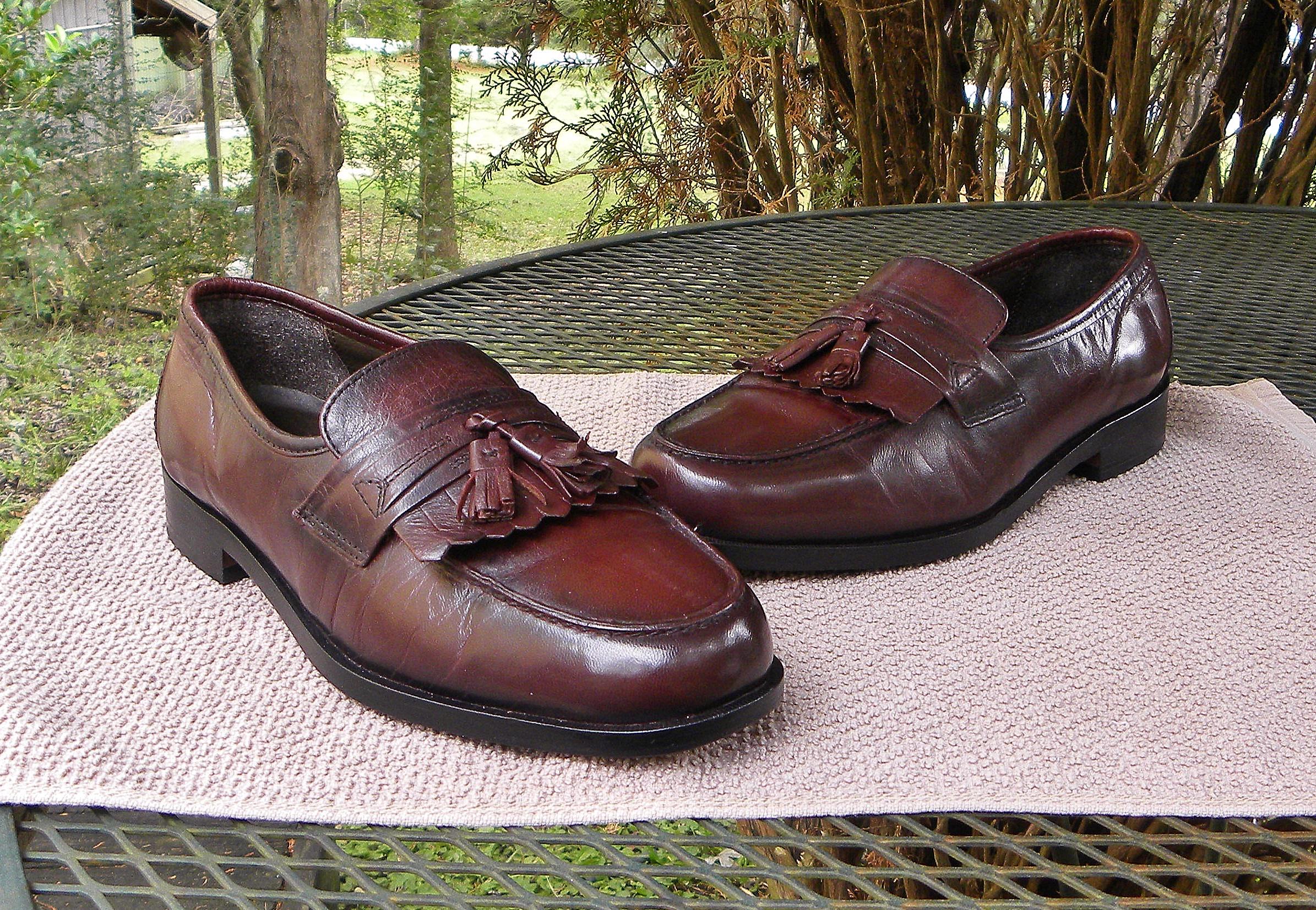 Vintage Tassel Loafers - Etsy