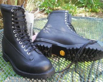 mens logger boots