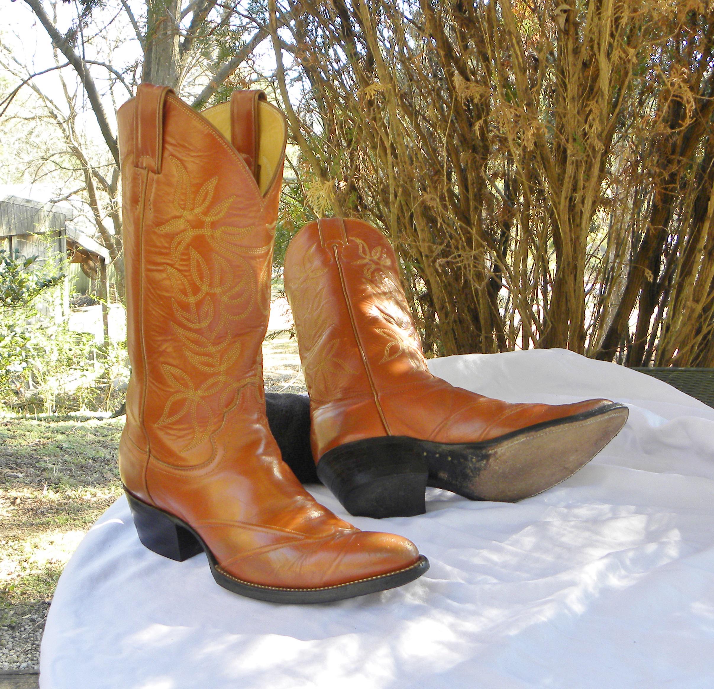 Vintage Justin Boots Size 8 - Etsy display picture 3