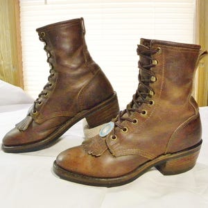 Vintage Packer Boots - Etsy display picture 2