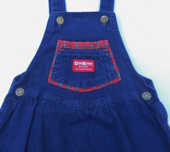 Vintage USA UNION MADE OshKosh B’Gosh Blue Denim … - image 3