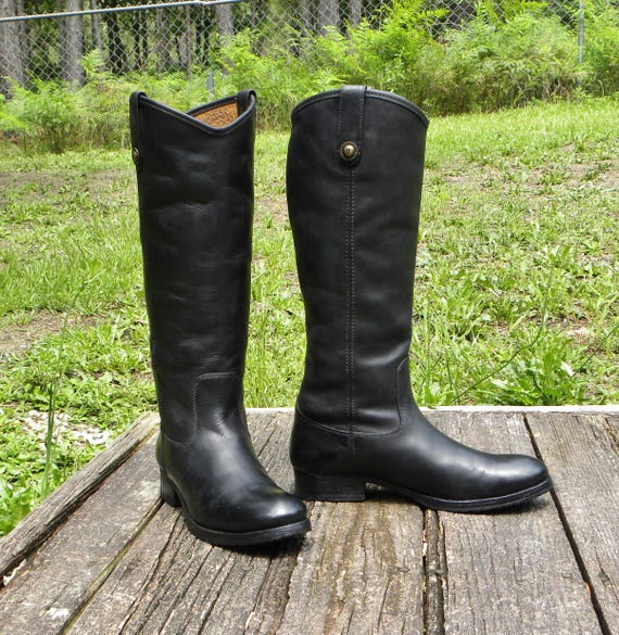 HOT Knee High Vintage Frye Boots Vintage FRYE Leather Knee Hi