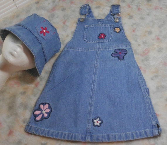 Blue jean jumper skirt sales