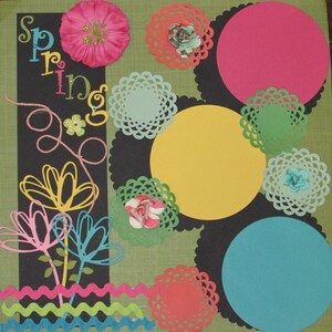 12 X 12 Scrapbook Pages Scrapbook Pages Handmade Scrapbook Page Stampin Up Scrapbook Pages Pre-made Scrapbook Page Seasonal Scrapbook