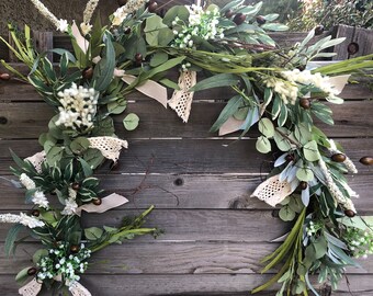 Spring Eucalyptus Garland Easter Garland Year Round Olive Leaf Garland Olive Eucalyptus Table Decor Olive Mantel Greenery Summer Table Decor