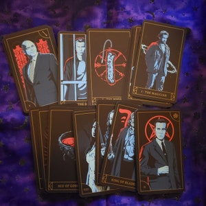 Lectura de Tarot Baraja Sobrenatural Una Carta Tirada