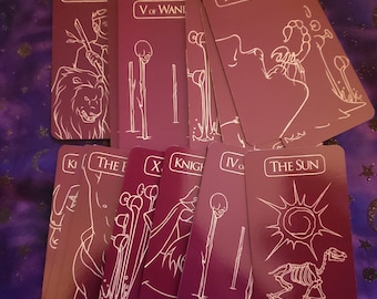 Tarot Reading Penny Dreadful Deck One Card Pull