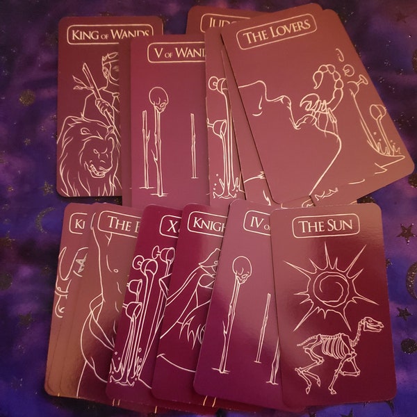 Penny Dreadful Tarot Lesekarte Pull READING ONLY