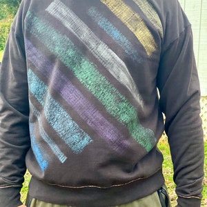 Sweatshirt, Cotton Sweatshirt, Fashion Sweatshirt, Women&#39;s Sweatshirts, Men&#39;s Sweatshirts, Hand Painted Sweatshirt, Painted Sweatshirt