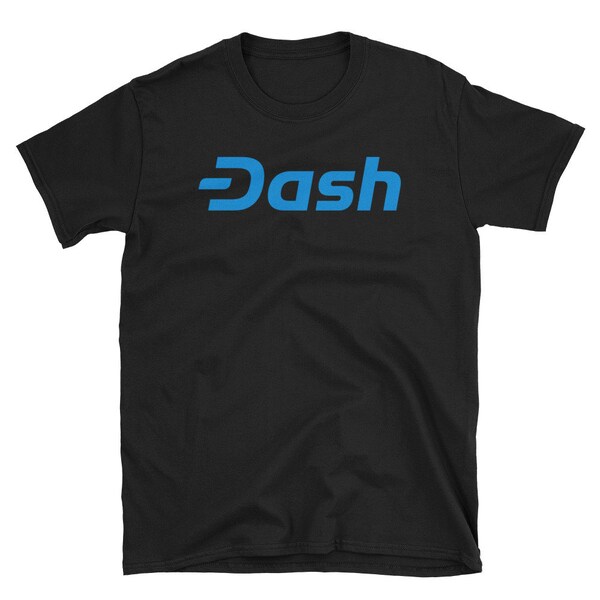 New Logo Dash Premium T-Shirt Blockchain Cryptocurrency Technology Geek Nerd Computer Science Digital Cash Payment Money Future Gift for Him