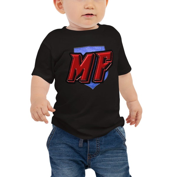 MetaForce Comics WAX Blockchain Crypto Logo Toddler Baby Jersey Short Sleeve Tee