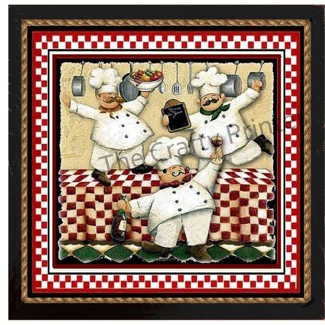 HAPPY CHEFS Wall Sign - Larger 8
