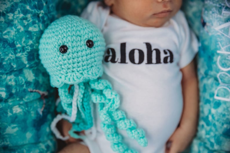 Jellyfish Toy Crochet Jel Plush Large Max 55% OFF special price Amigurumi