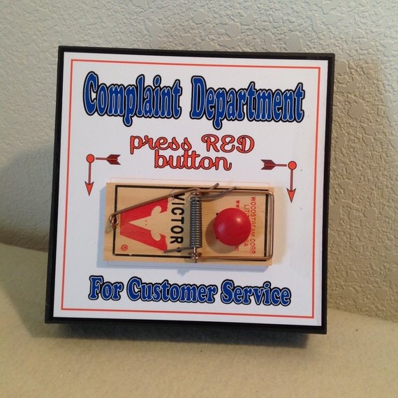  Pull Pin for Service, Complaint Department