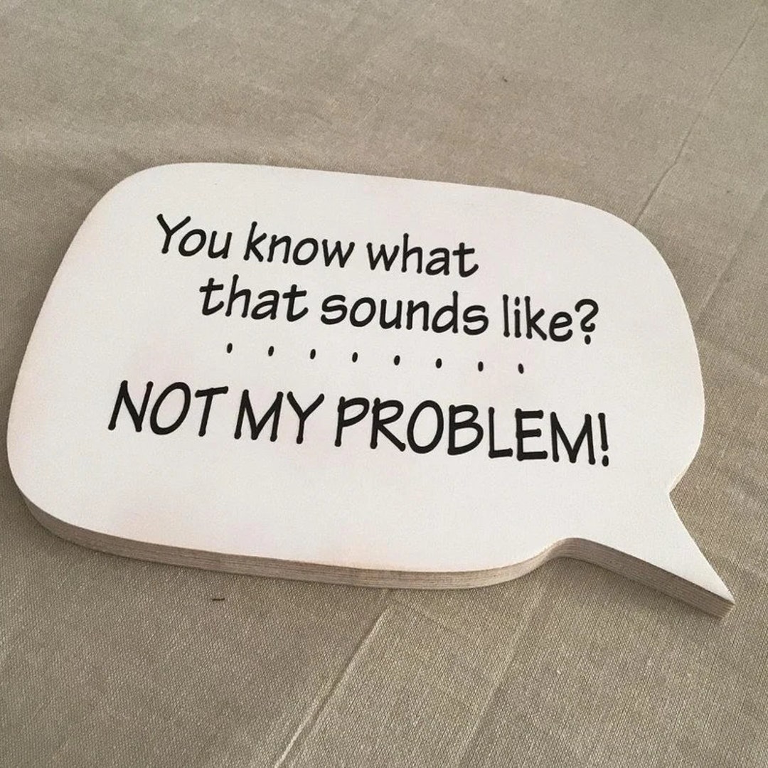 Thought Bubble Sign, Wood Thought Bubble Sign, Speech Bubble - Etsy