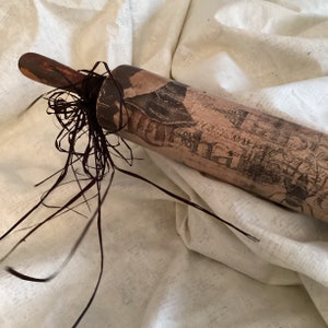 Halloween Rolling Pin, Dark Academia Rolling Pin, Magic Shop Rolling Pin, Apothecary Rolling Pin