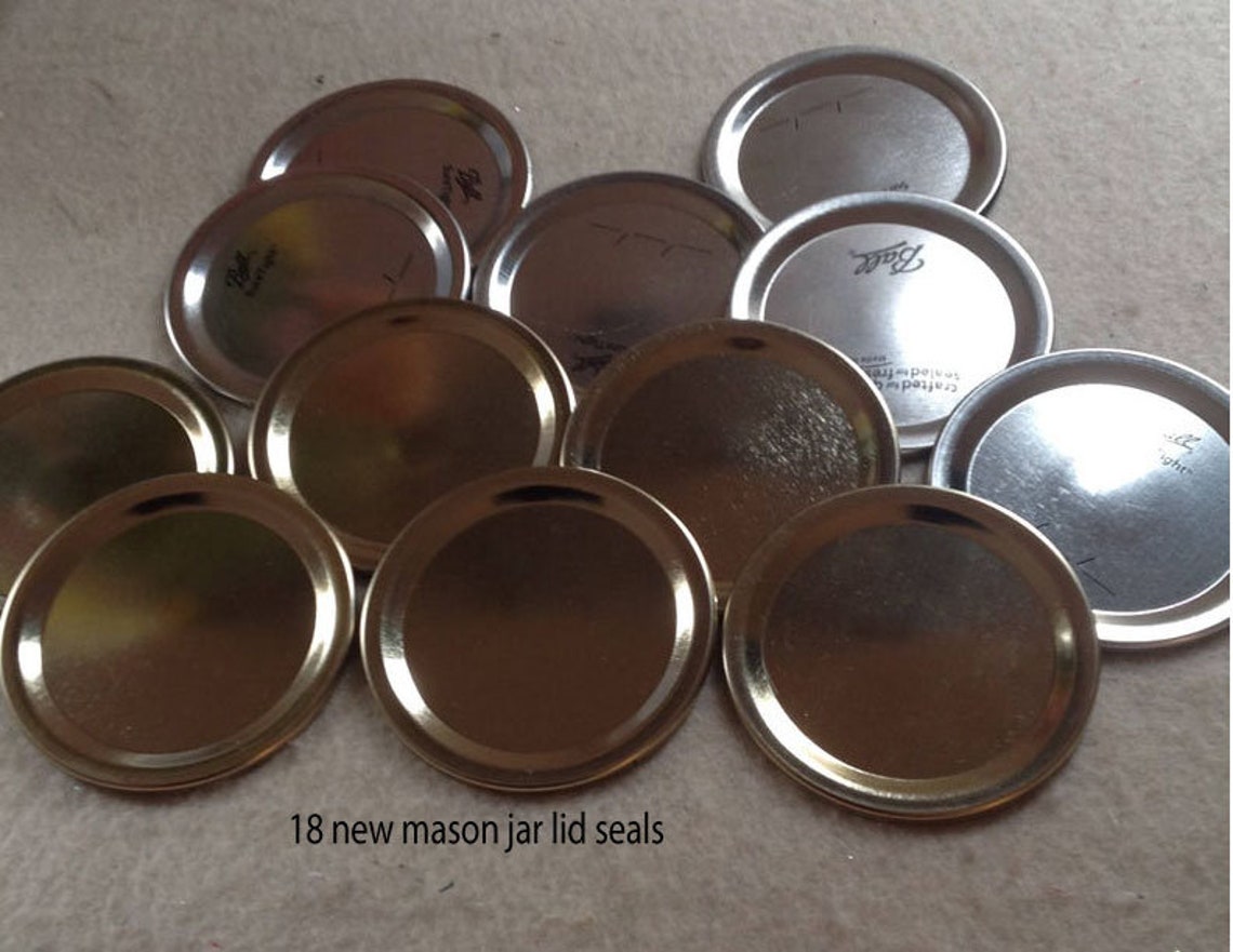 Ball Seals 20 Mason Jar Lid Seals Mason Jar Seals Ball Jar Etsy