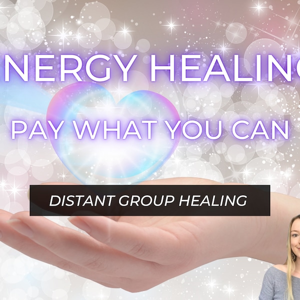 ENERGY HEALING SESSION, Psychic Healing, Chakra, Self Relationship Distance 20 Minute, Natural Like Reiki Healing Channeled Light